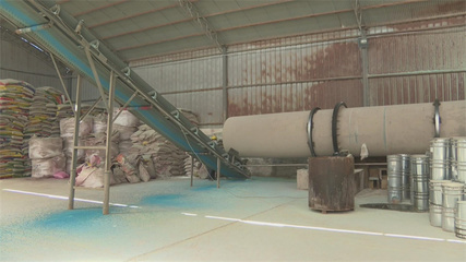 高臺 項目不停工 生產(chǎn)建設(shè)忙 肥料生產(chǎn)